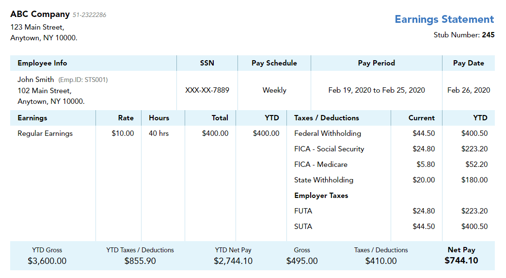Free-Myrtle-paystub-template